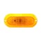 Truck-Lite 60 Series, Led, Yellow Oval, 6 Diode, Side Turn Signal, Yellow Flange Mount, Fit N Forget S.S., 12V 60420Y - alternate 5